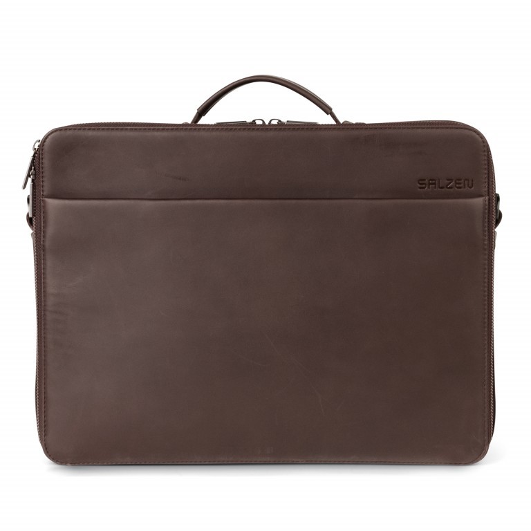 Notebooktasche Workbag L Copper Brown, Farbe: braun, Marke: Salzen, EAN: 4057081028702, Abmessungen in cm: 37x29x10, Bild 1 von 6
