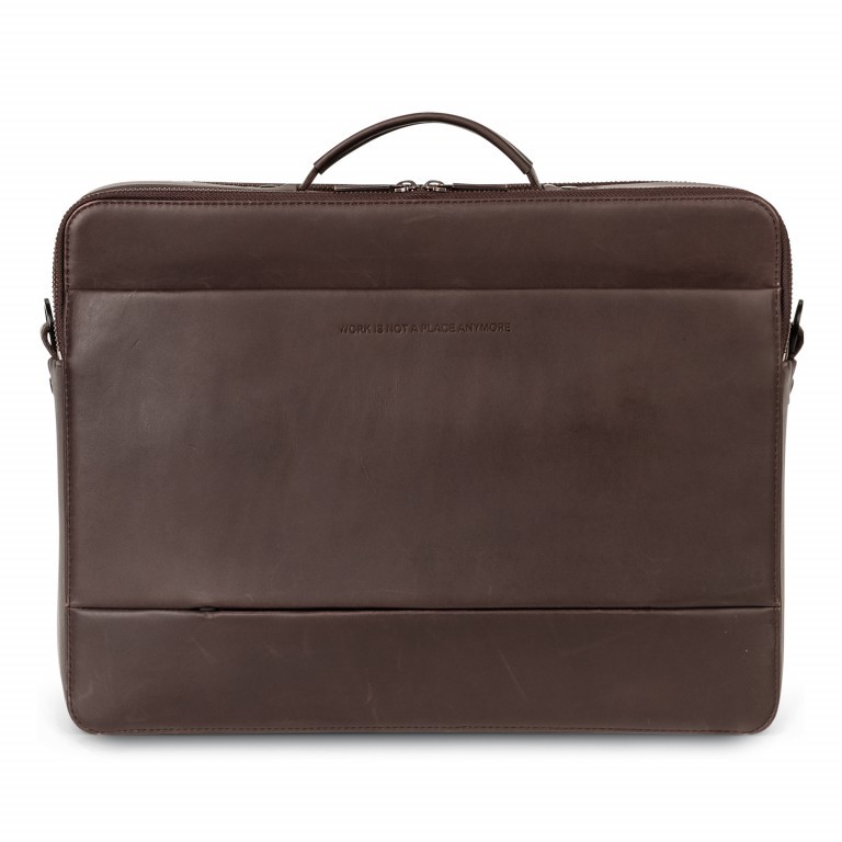 Notebooktasche Workbag L Copper Brown, Farbe: braun, Marke: Salzen, EAN: 4057081028702, Abmessungen in cm: 37x29x10, Bild 5 von 6