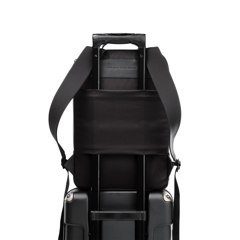 Rucksack Business ZEN-BBP-001 Total Black, Farbe: schwarz, Marke: Salzen, EAN: 4057081028740, Abmessungen in cm: 30x43x16, Bild 11 von 11