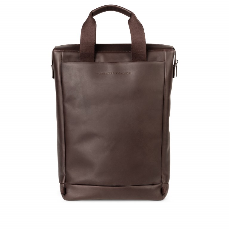 Rucksack Tote ZEN-TBP-001 Copper Brown, Farbe: braun, Marke: Salzen, EAN: 4057081028733, Abmessungen in cm: 29x40x13, Bild 5 von 5