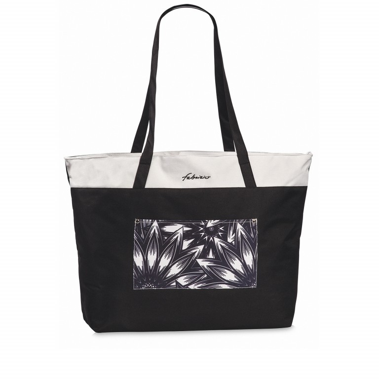 Badetasche Schwarz, Farbe: schwarz, Marke: Fabrizio, Abmessungen in cm: 57x37x16, Bild 1 von 1