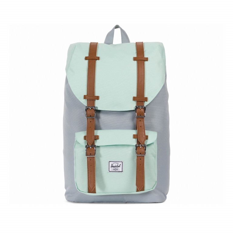 Rucksack Little America Medium Volumen 14 Liter Quarry Yucca, Farbe: grün/oliv, Marke: Herschel, EAN: 0828432172405, Abmessungen in cm: 28x43x12, Bild 1 von 4