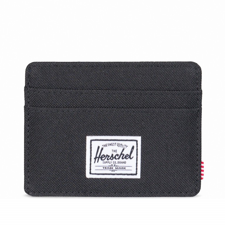 Karten-/Ausweisetui Charlie Black, Farbe: schwarz, Marke: Herschel, EAN: 0828432153190, Abmessungen in cm: 10x7x0, Bild 1 von 4