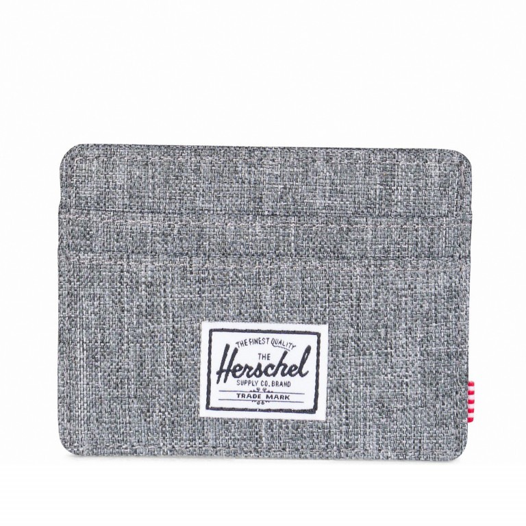 Karten-/Ausweisetui Charlie Raven Crosshatch, Farbe: schwarz, Marke: Herschel, EAN: 0828432153220, Abmessungen in cm: 10x7x0, Bild 1 von 4