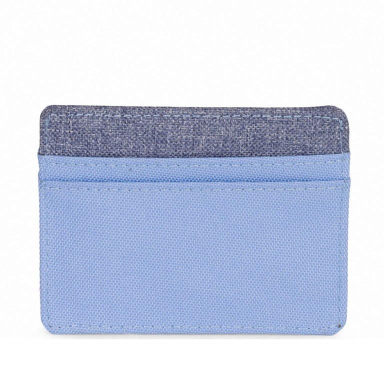 Karten-/Ausweisetui Charlie Hydrangea Dark Chambray, Farbe: blau/petrol, Marke: Herschel, EAN: 0828432174829, Abmessungen in cm: 10x7x0, Bild 4 von 4