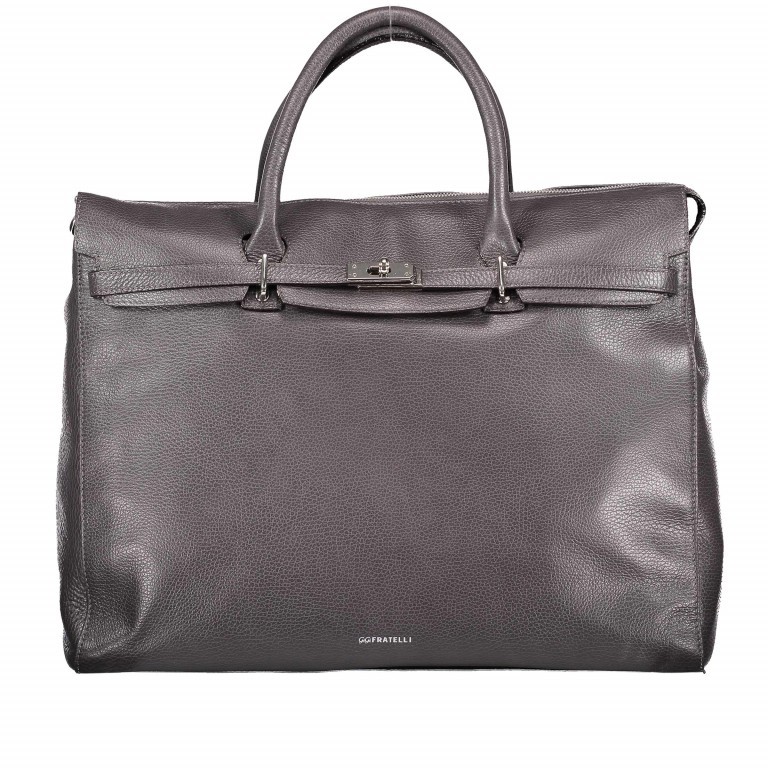 Shopper Romance 0080 Smoke, Farbe: grau, Marke: Gigi Fratelli, Abmessungen in cm: 41x31x13, Bild 1 von 7