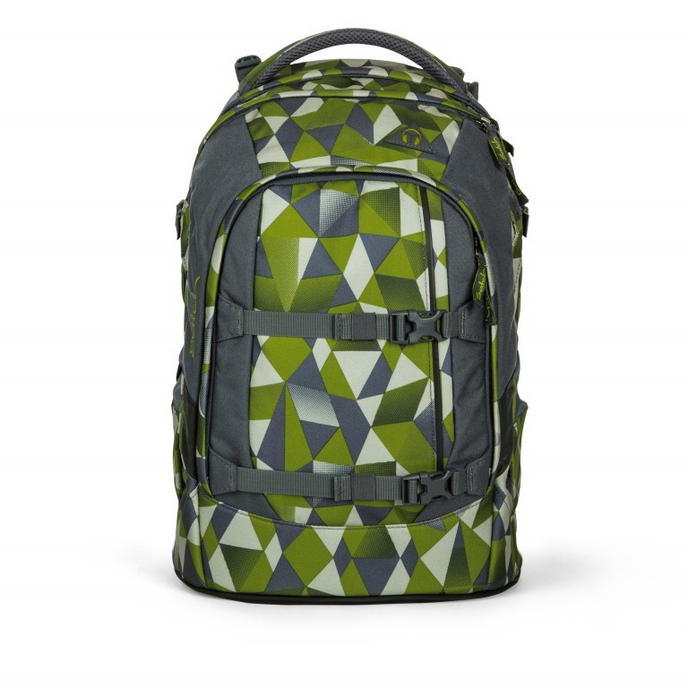 Rucksack Pack Green Crush, Farbe: grün/oliv, Marke: Satch, EAN: 4057081023486, Abmessungen in cm: 30x45x22, Bild 1 von 13