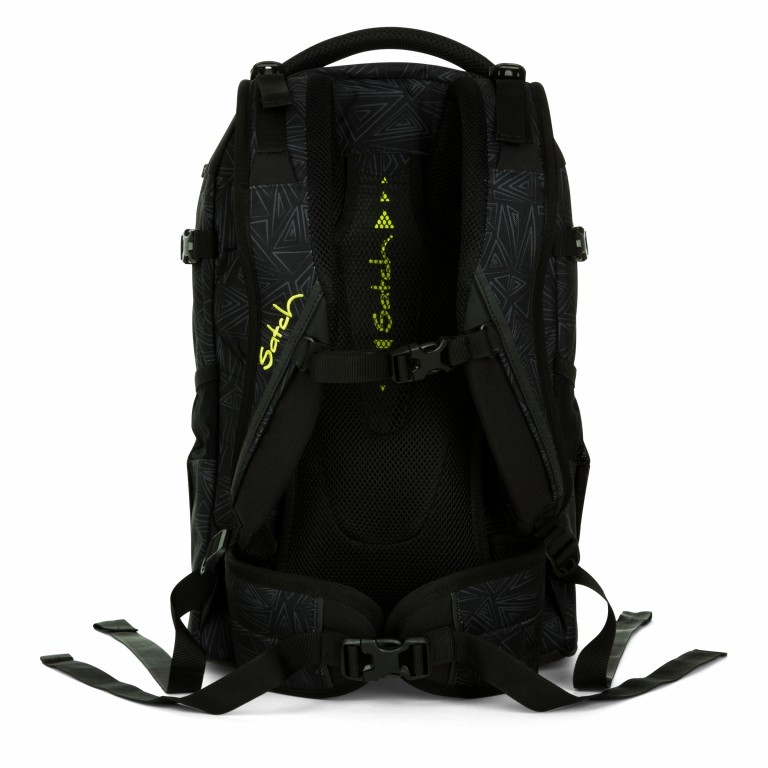 Rucksack Pack Black Bermuda, Farbe: schwarz, Marke: Satch, EAN: 4057081023479, Abmessungen in cm: 30x45x22, Bild 6 von 13