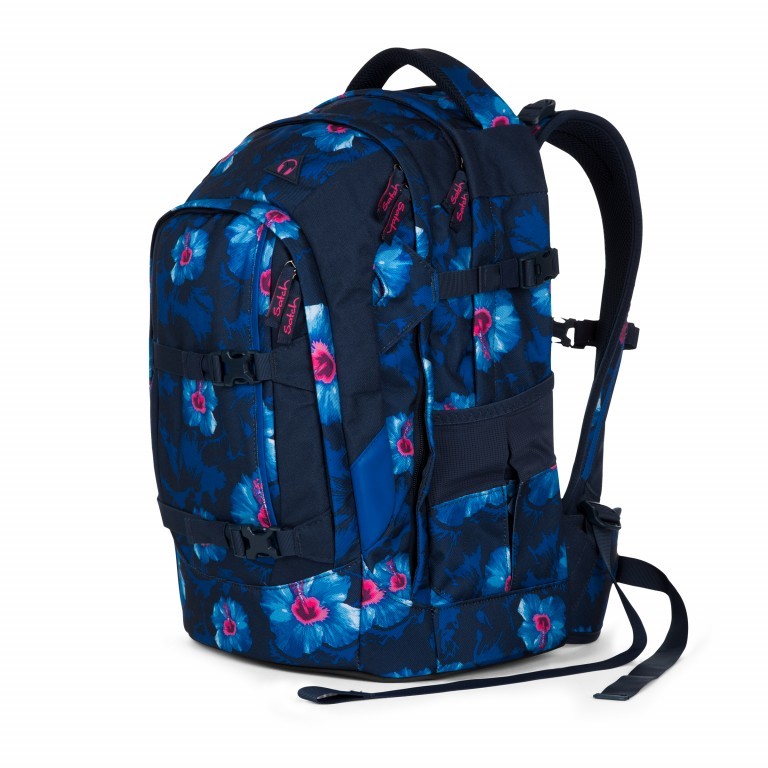 Rucksack Pack Waikiki Blue, Farbe: blau/petrol, Marke: Satch, EAN: 4057081072217, Abmessungen in cm: 30x45x22, Bild 2 von 17