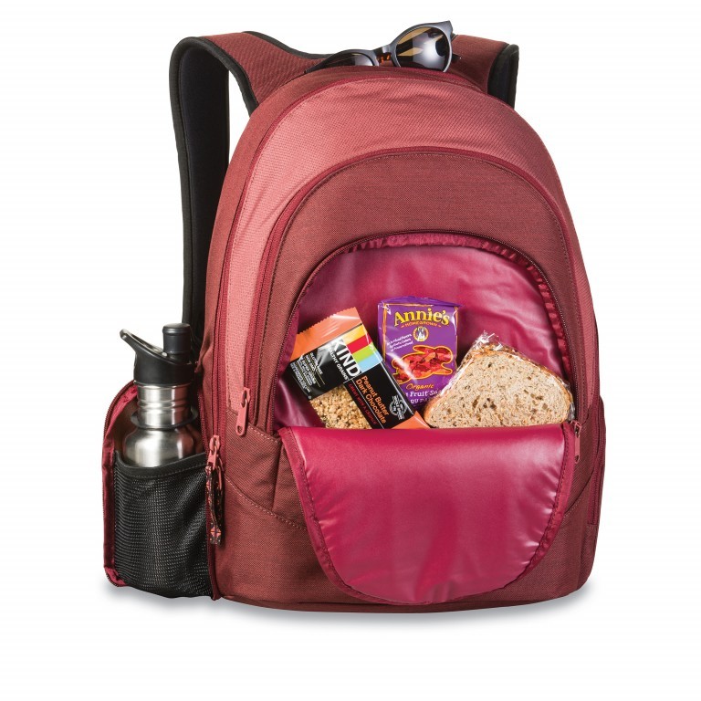 Rucksack Prom Burnt Rose, Farbe: rot/weinrot, Marke: Dakine, EAN: 0610934175158, Abmessungen in cm: 30x46x23, Bild 3 von 4