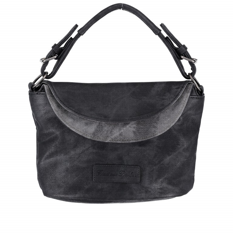 Handtasche Black, Farbe: schwarz, Marke: Fritzi aus Preußen, EAN: 4059065077744, Abmessungen in cm: 25x21x13, Bild 1 von 8