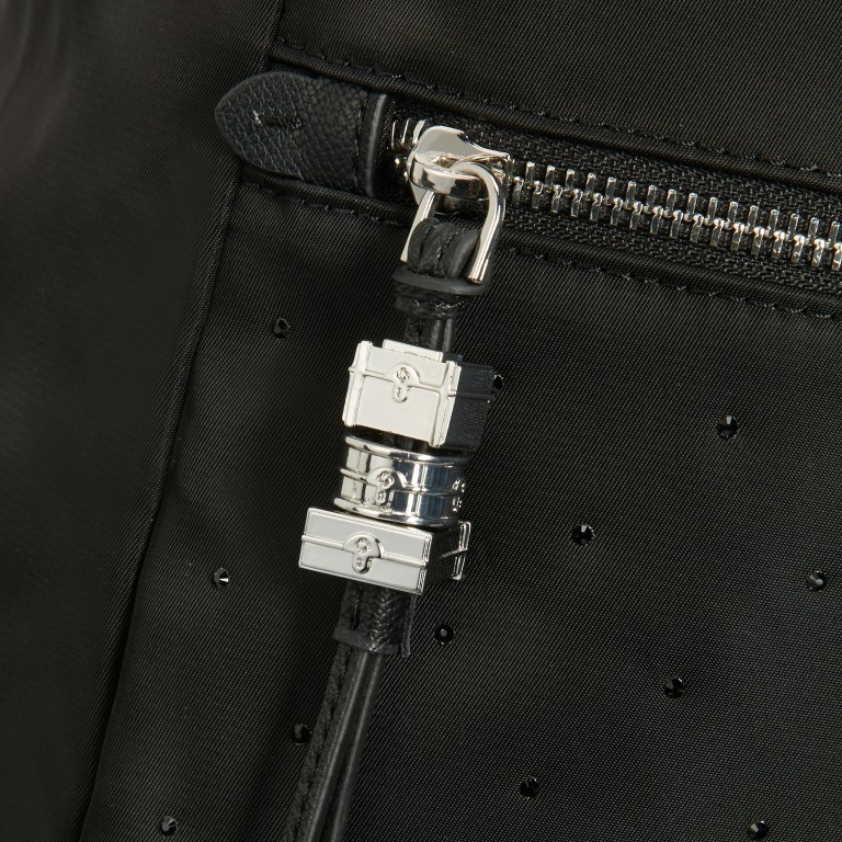 Rucksack Karissa Biz Backpack mit Swarovski-Steinchen Black, Farbe: schwarz, Marke: Samsonite, EAN: 5414847823602, Abmessungen in cm: 26x36x12, Bild 9 von 9