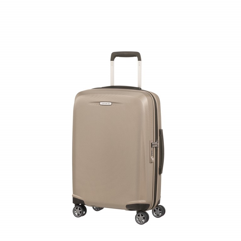 Koffer Starfire Spinner 55 Ivory Gold, Farbe: beige, Marke: Samsonite, EAN: 5414847842474, Abmessungen in cm: 40x55x20, Bild 1 von 11