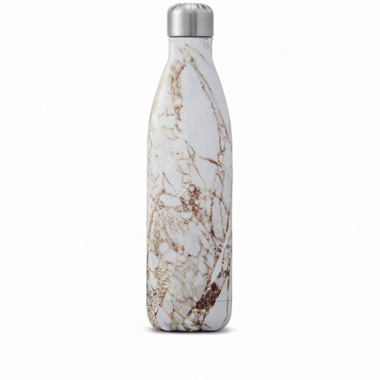 Trinkflasche Volumen 750 ml Calacatta Gold, Farbe: beige, Marke: S'well Bottle, EAN: 0814666025686, Bild 1 von 2