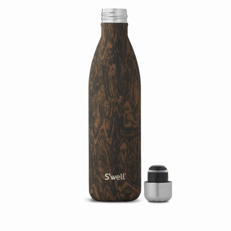 Trinkflasche Volumen 750 ml Wenge Wood, Farbe: braun, Marke: S'well Bottle, EAN: 0814666026287, Bild 2 von 2