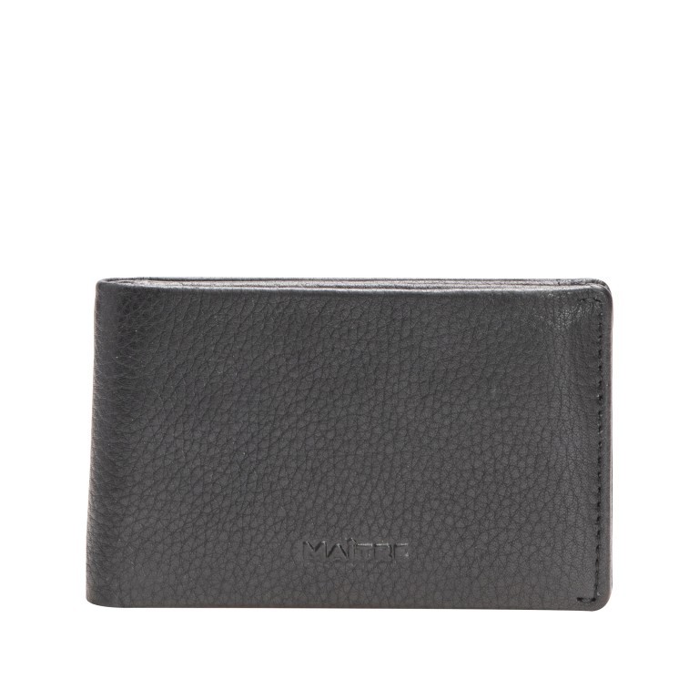Geldbörse Schwarzerden Gerno mit RFID-Schutz Schwarz, Farbe: schwarz, Marke: Maitre, EAN: 4053533584482, Abmessungen in cm: 10x6.5x2, Bild 1 von 5