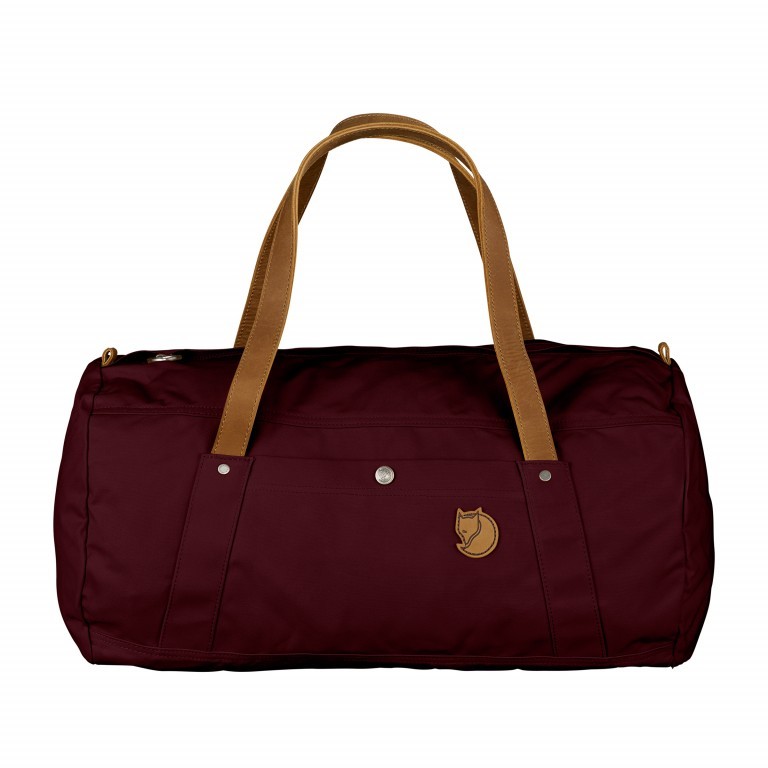 Reisetasche Duffel No. 4 Dark Garnet, Farbe: rot/weinrot, Marke: Fjällräven, EAN: 7392158993215, Abmessungen in cm: 48x28x28, Bild 1 von 2