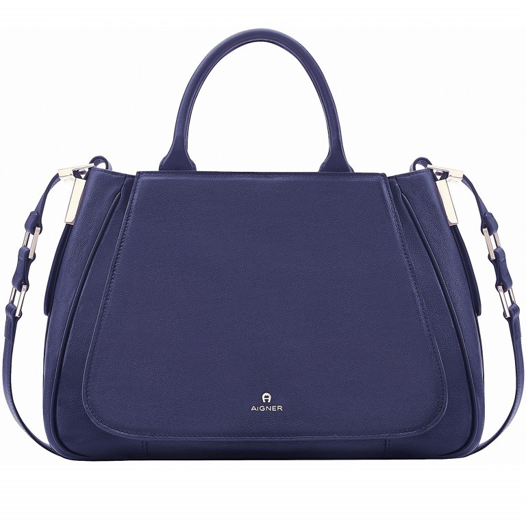 Shopper Vittoria M 133-595 Blue, Farbe: blau/petrol, Marke: AIGNER, EAN: 4055539148477, Abmessungen in cm: 35.5x26x13, Bild 1 von 2