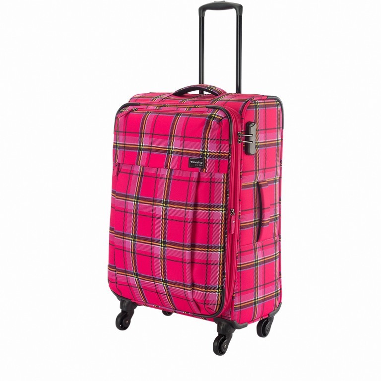 Koffer Campus 77 cm Pink, Farbe: rosa/pink, Marke: Travelite, EAN: 4027002063853, Abmessungen in cm: 48x77x32, Bild 2 von 5