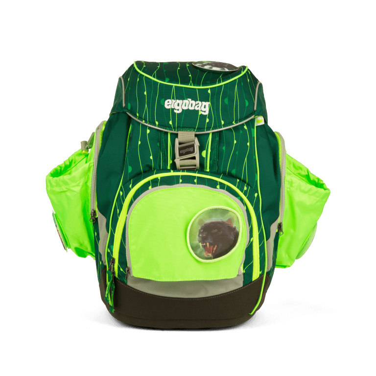 Schulranzen Pack Lumi Edition Set 6-teilig RambazamBär, Farbe: grün/oliv, Marke: Ergobag, EAN: 4057081024254, Abmessungen in cm: 25x35x22, Bild 9 von 11