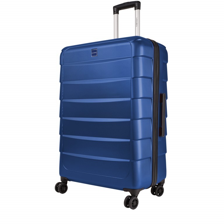 Koffer Canberra 75 cm Hellblau, Farbe: blau/petrol, Marke: Loubs, Abmessungen in cm: 52x76x29, Bild 2 von 5