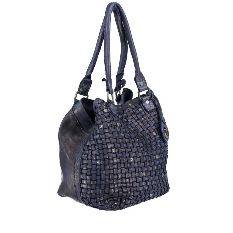 Shopper Soft-Weaving Dominika B3.6612 Midnight Navy, Farbe: blau/petrol, Marke: Harbour 2nd, EAN: 4046478031845, Bild 2 von 5