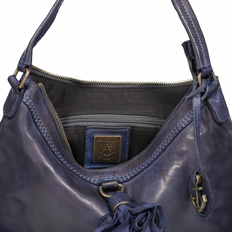 Beuteltasche Tassel Ebba B3.6815 Midnight Navy, Farbe: blau/petrol, Marke: Harbour 2nd, EAN: 4046478032293, Bild 4 von 6