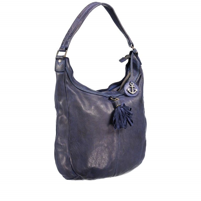 Beuteltasche Tassel Carmen B3.6816 Midnight Navy, Farbe: blau/petrol, Marke: Harbour 2nd, EAN: 4046478032330, Bild 2 von 5