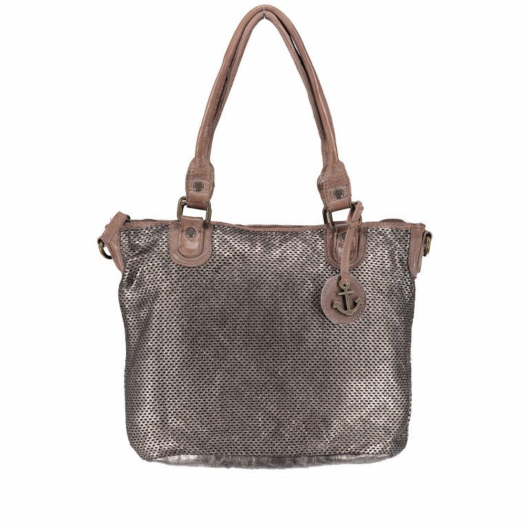 Handtasche Athena B3.6830 Nautic, Farbe: metallic, Marke: Harbour 2nd, EAN: 4046478031777, Abmessungen in cm: 34x26x13, Bild 1 von 6