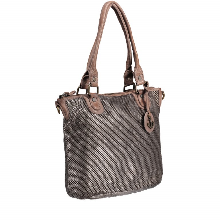 Handtasche Athena B3.6830 Nautic, Farbe: metallic, Marke: Harbour 2nd, EAN: 4046478031777, Abmessungen in cm: 34x26x13, Bild 2 von 6