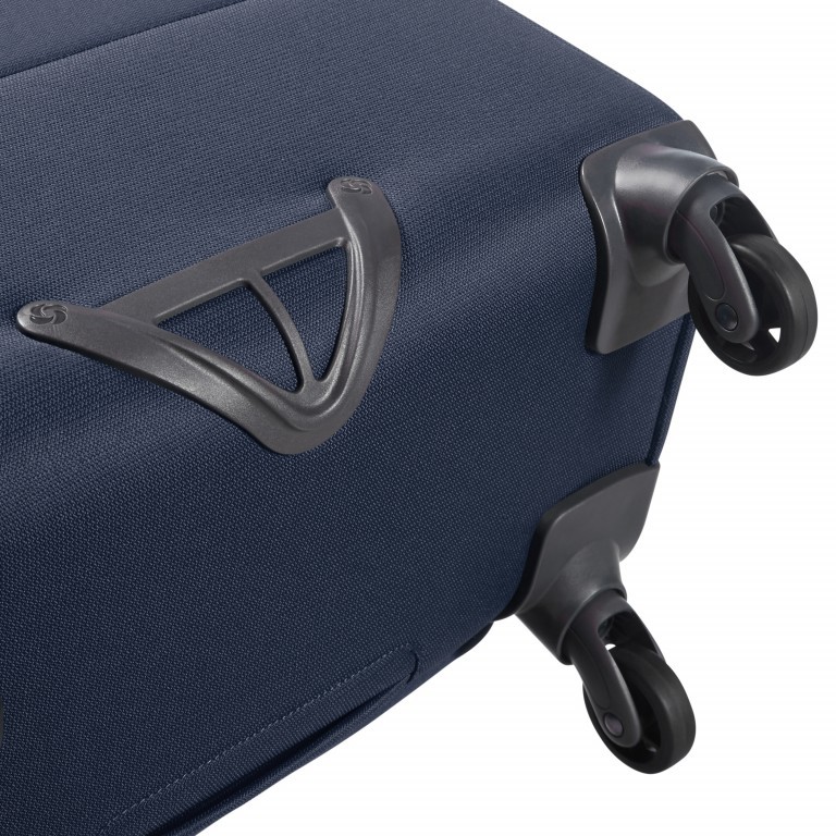 Koffer base-boost Spinner 55 Navy Blue, Farbe: blau/petrol, Marke: Samsonite, EAN: 5414847775031, Abmessungen in cm: 40x55x20, Bild 5 von 11