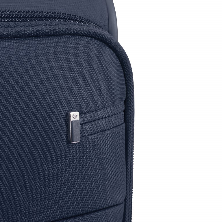 Koffer base-boost Spinner 55 Navy Blue, Farbe: blau/petrol, Marke: Samsonite, EAN: 5414847775031, Abmessungen in cm: 40x55x20, Bild 9 von 11