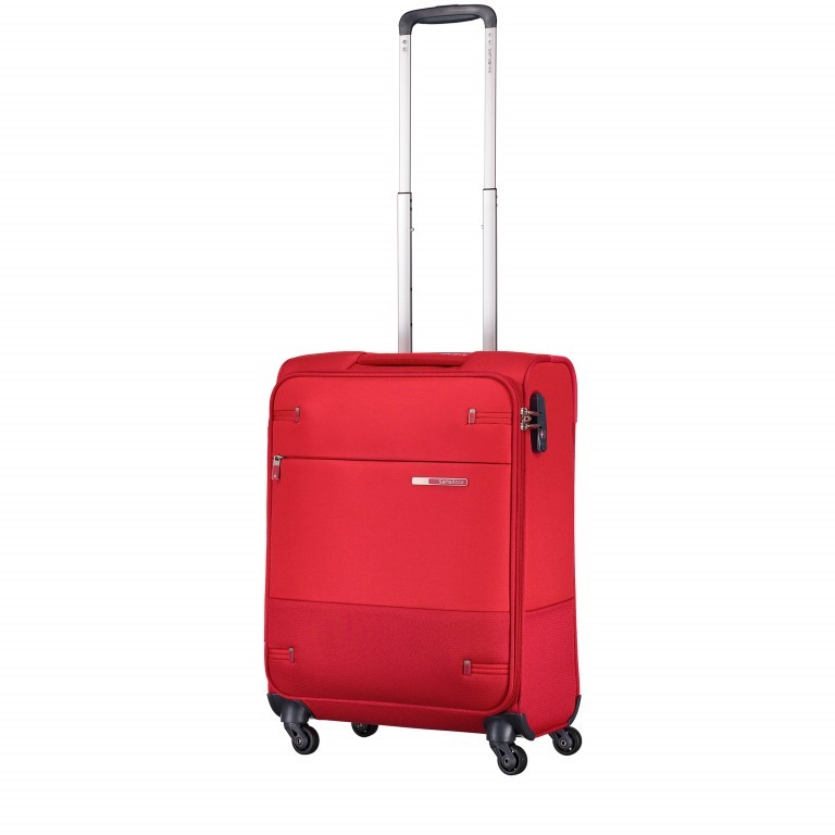 Koffer base-boost Spinner 55 Red, Farbe: rot/weinrot, Marke: Samsonite, EAN: 5414847724329, Abmessungen in cm: 40x55x20, Bild 2 von 12