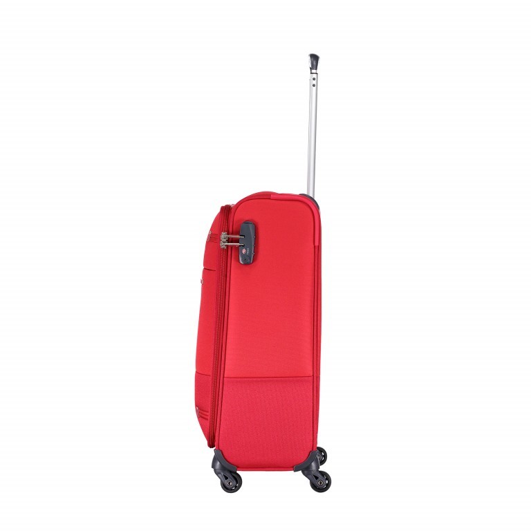 Koffer base-boost Spinner 55 Red, Farbe: rot/weinrot, Marke: Samsonite, EAN: 5414847724329, Abmessungen in cm: 40x55x20, Bild 3 von 12