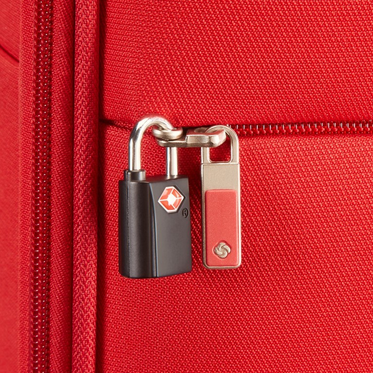 Koffer base-boost Spinner 55 Red, Farbe: rot/weinrot, Marke: Samsonite, EAN: 5414847744013, Abmessungen in cm: 35x55x20, Bild 8 von 11