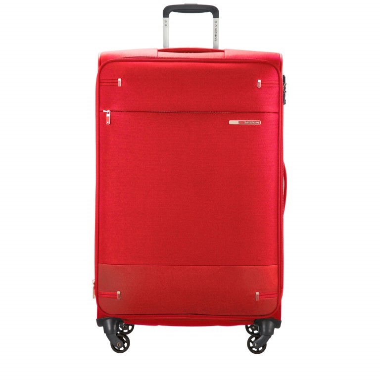 Koffer base-boost Spinner 78 Red, Farbe: rot/weinrot, Marke: Samsonite, EAN: 5414847724282, Abmessungen in cm: 48x78x31, Bild 1 von 15