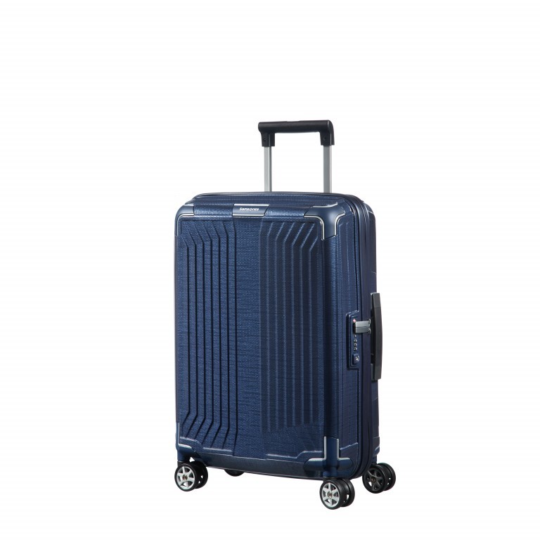 Koffer Lite-Box Spinner 55 Deep Blue, Farbe: blau/petrol, Marke: Samsonite, EAN: 5414847725852, Abmessungen in cm: 40x55x20, Bild 1 von 12