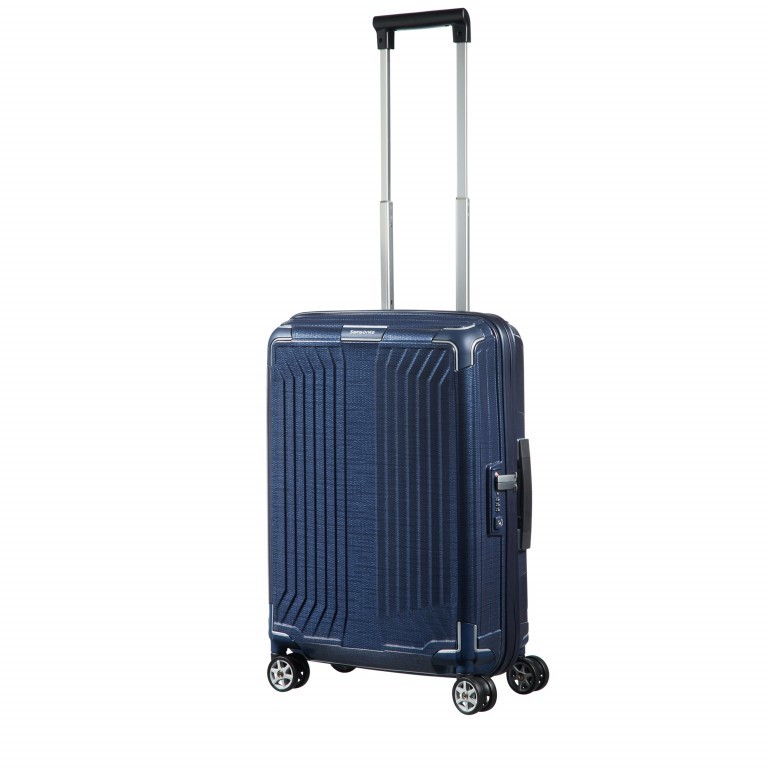 Koffer Lite-Box Spinner 55 Deep Blue, Farbe: blau/petrol, Marke: Samsonite, EAN: 5414847725852, Abmessungen in cm: 40x55x20, Bild 10 von 12