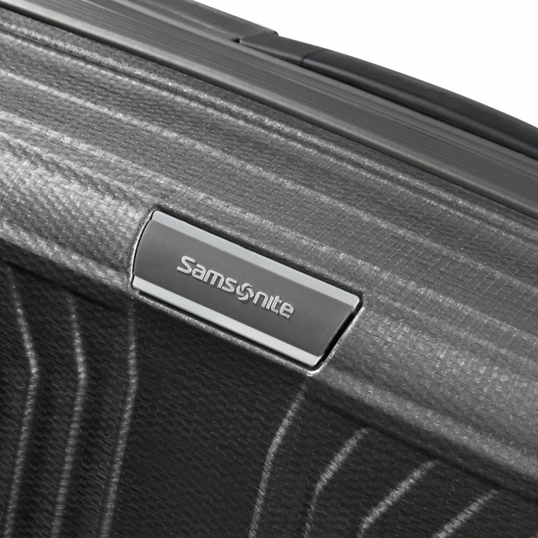 Koffer Lite-Box Spinner 55 Eclipse Grey, Farbe: grau, Marke: Samsonite, EAN: 5414847725876, Abmessungen in cm: 40x55x20, Bild 4 von 12