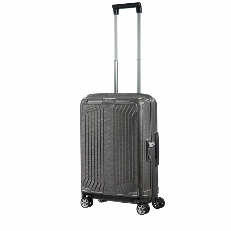 Koffer Lite-Box Spinner 55 Eclipse Grey, Farbe: grau, Marke: Samsonite, EAN: 5414847725876, Abmessungen in cm: 40x55x20, Bild 10 von 12