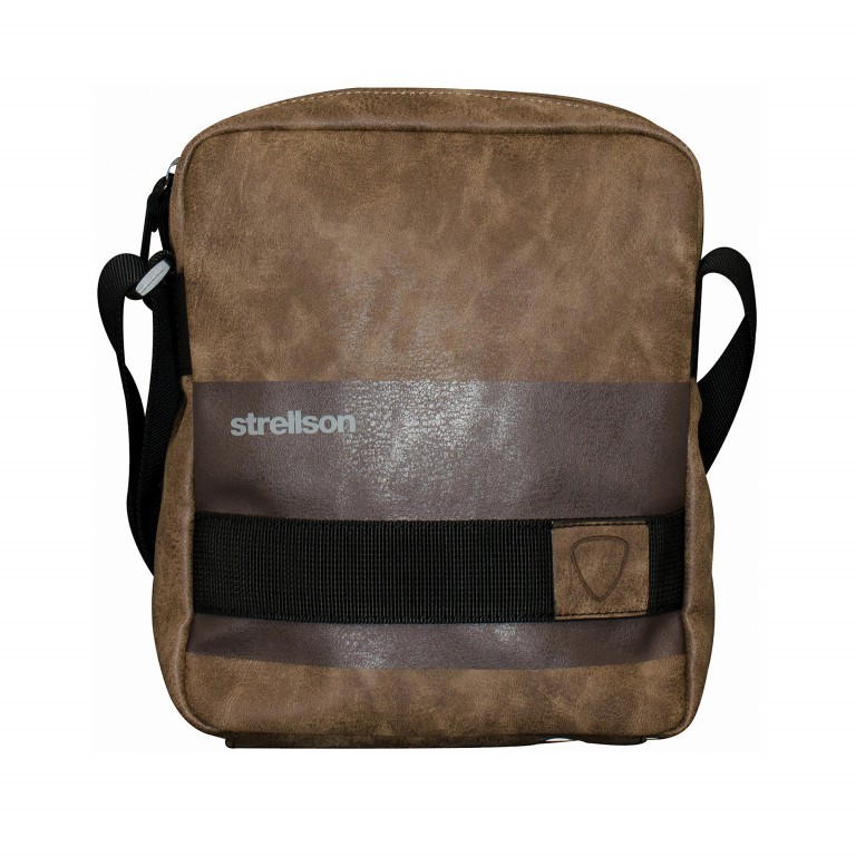 Umhängetasche Finchley Shoulderbag SVZ Brown, Farbe: braun, Marke: Strellson, EAN: 4053533568468, Abmessungen in cm: 20.5x24x5.5, Bild 1 von 1