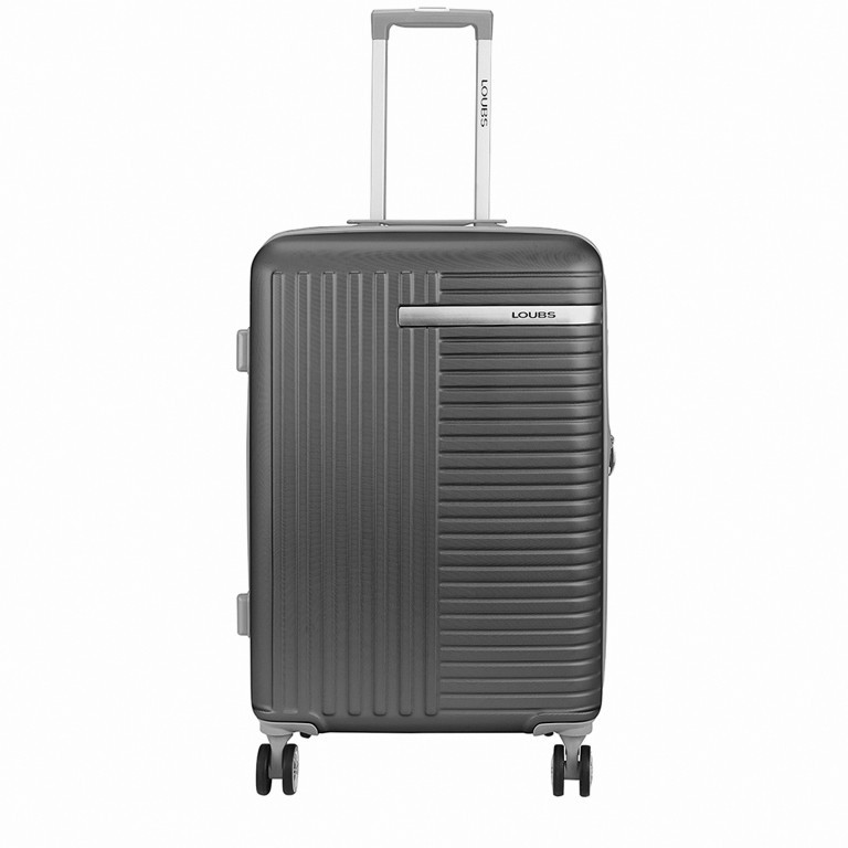 Koffer Melville 65 cm Dunkelgrau, Farbe: grau, Marke: Loubs, Abmessungen in cm: 45x67x28, Bild 1 von 5