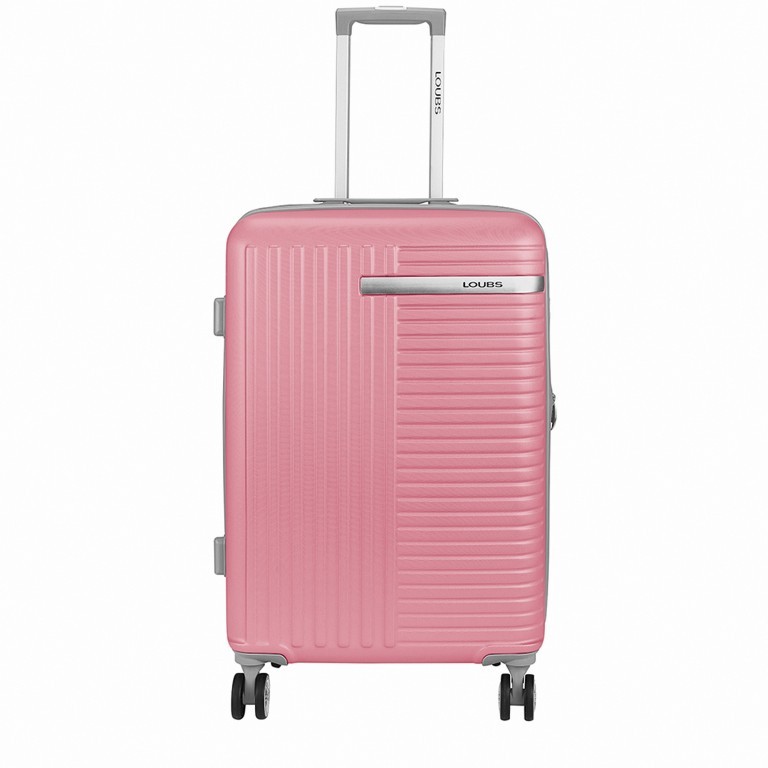 Koffer Melville 65 cm Rosa, Farbe: rosa/pink, Marke: Loubs, Abmessungen in cm: 45x67x28, Bild 1 von 5