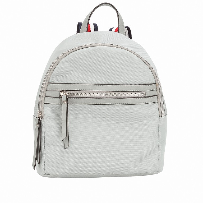 Rucksack Granada Nika Hellgrau, Farbe: grau, Marke: Loubs, Abmessungen in cm: 24.5x27x10.5, Bild 1 von 1