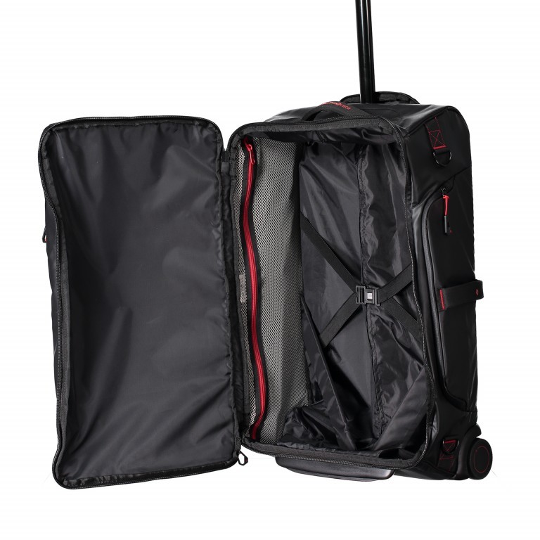 Reisetasche Paradiver Light Duffle Wheel 67 mit zwei Rollen Black, Farbe: schwarz, Marke: Samsonite, EAN: 5414847670855, Abmessungen in cm: 42x67x28, Bild 5 von 17