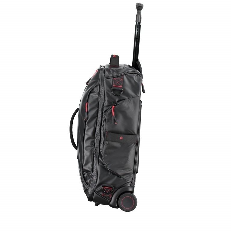 Reisetasche Paradiver Light Strictcabin mit zwei Rollen Black, Farbe: schwarz, Marke: Samsonite, EAN: 5414847670756, Abmessungen in cm: 20x55x40, Bild 3 von 8