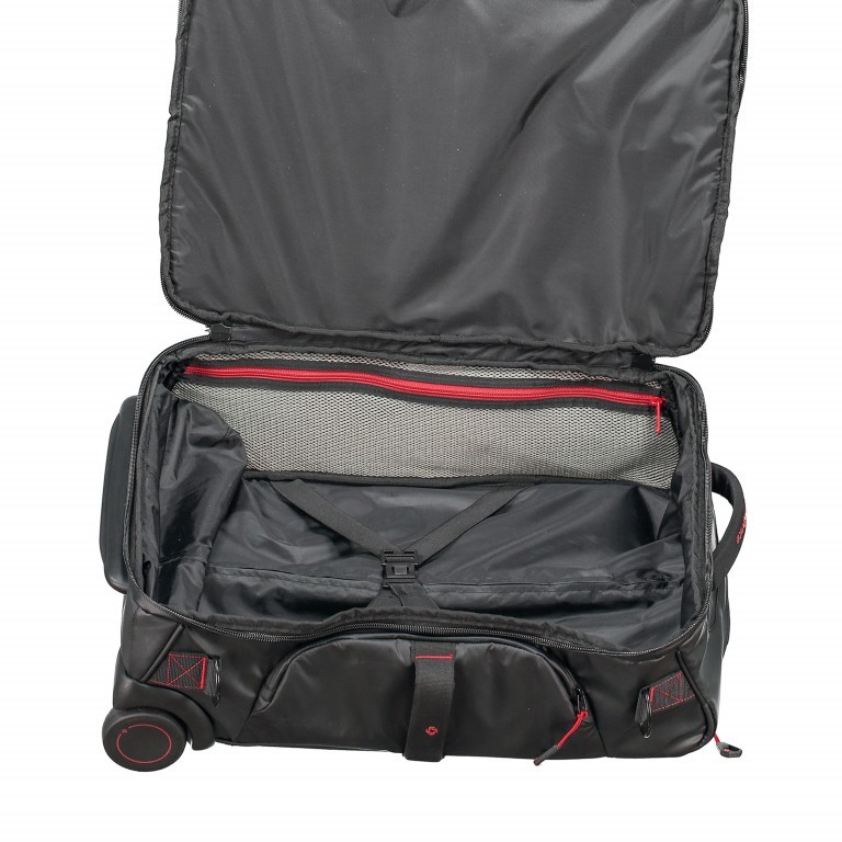 Reisetasche Paradiver Light Strictcabin mit zwei Rollen Black, Farbe: schwarz, Marke: Samsonite, EAN: 5414847670756, Abmessungen in cm: 20x55x40, Bild 4 von 8