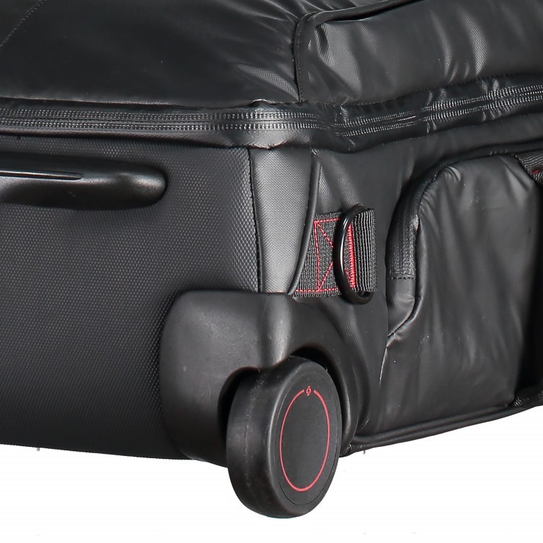 Reisetasche Paradiver Light Strictcabin mit zwei Rollen Black, Farbe: schwarz, Marke: Samsonite, EAN: 5414847670756, Abmessungen in cm: 20x55x40, Bild 7 von 8