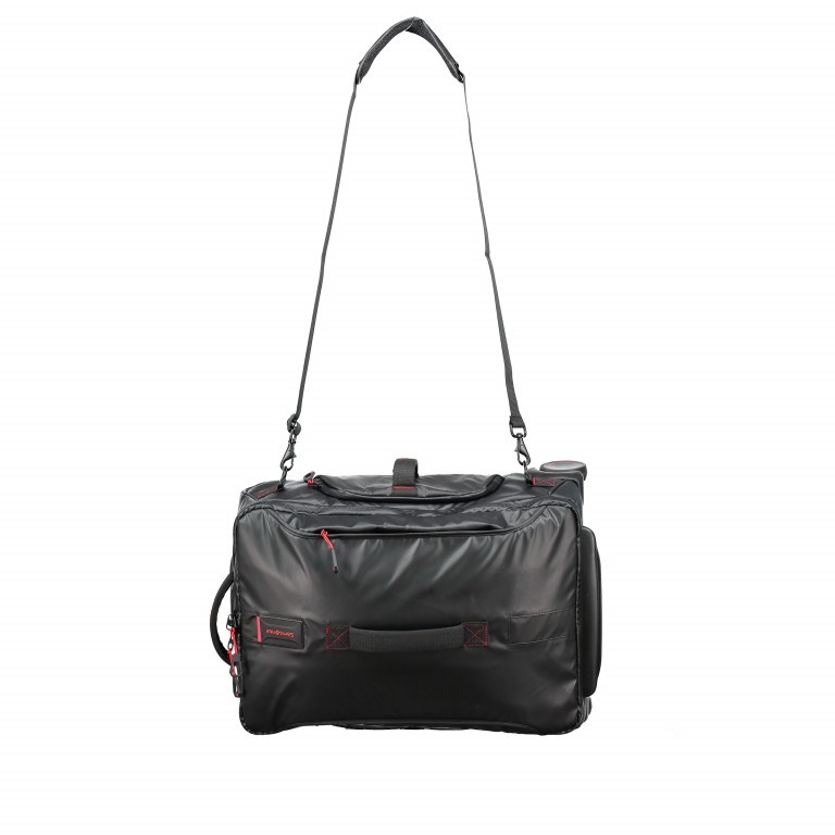 Reisetasche Paradiver Light Strictcabin mit zwei Rollen Black, Farbe: schwarz, Marke: Samsonite, EAN: 5414847670756, Abmessungen in cm: 20x55x40, Bild 8 von 8