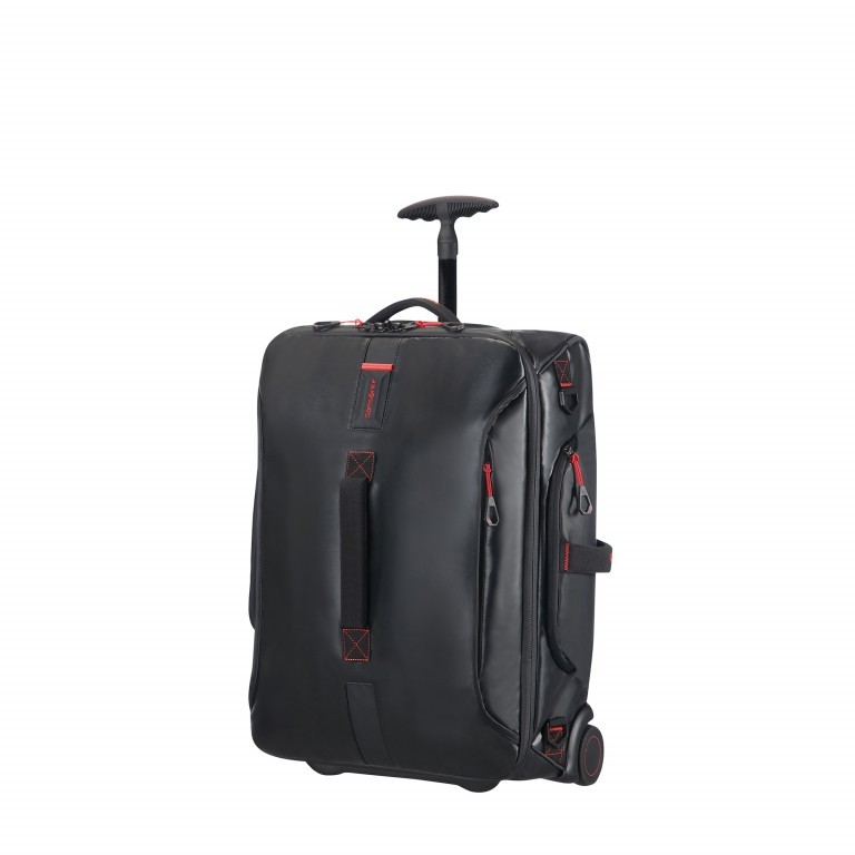 Reisetasche Paradiver Light Strictcabin mit zwei Rollen Black, Farbe: schwarz, Marke: Samsonite, EAN: 5414847670756, Abmessungen in cm: 20x55x40, Bild 1 von 8